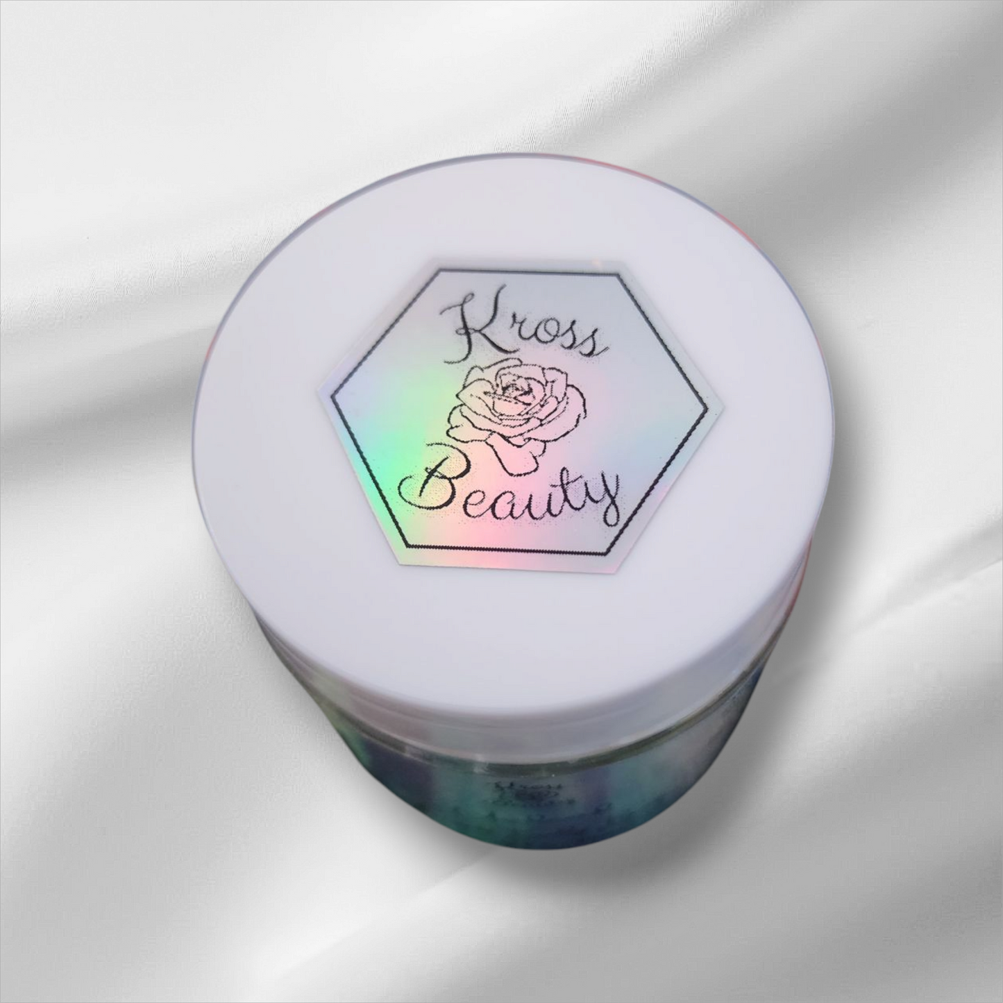 TRAVEL SIZE (3 oz) Kross Beauty "Unadorned" UNSCENTED Organic Whipped Body Butter