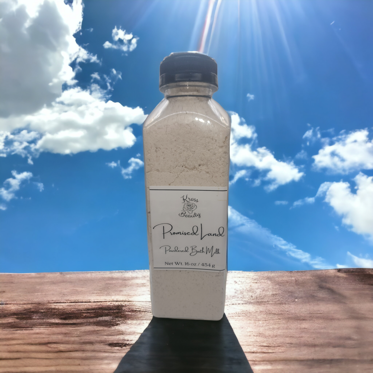 "Promised Land" FULL SIZE 16oz Powdered Bath Milk & Body Mask