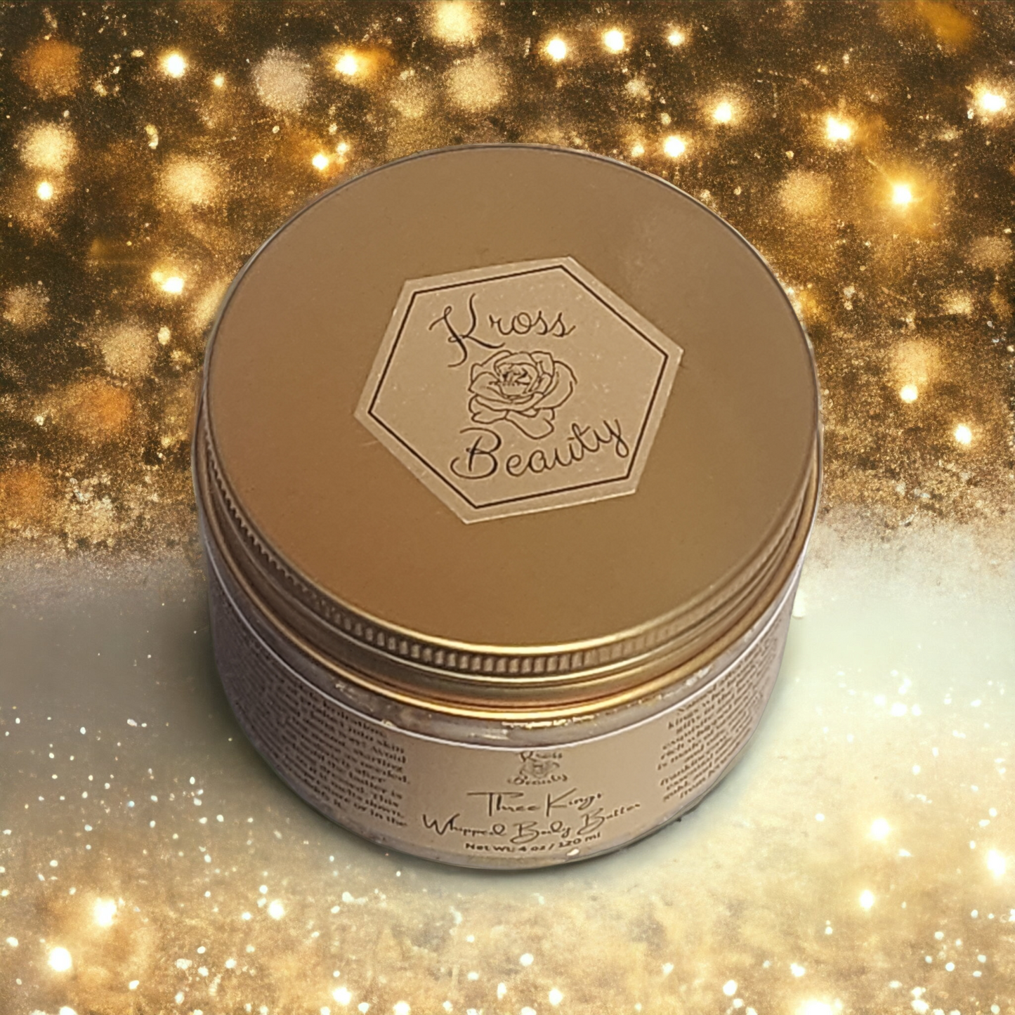 "Three Kings" (4 oz) Organic Whipped Body Butter