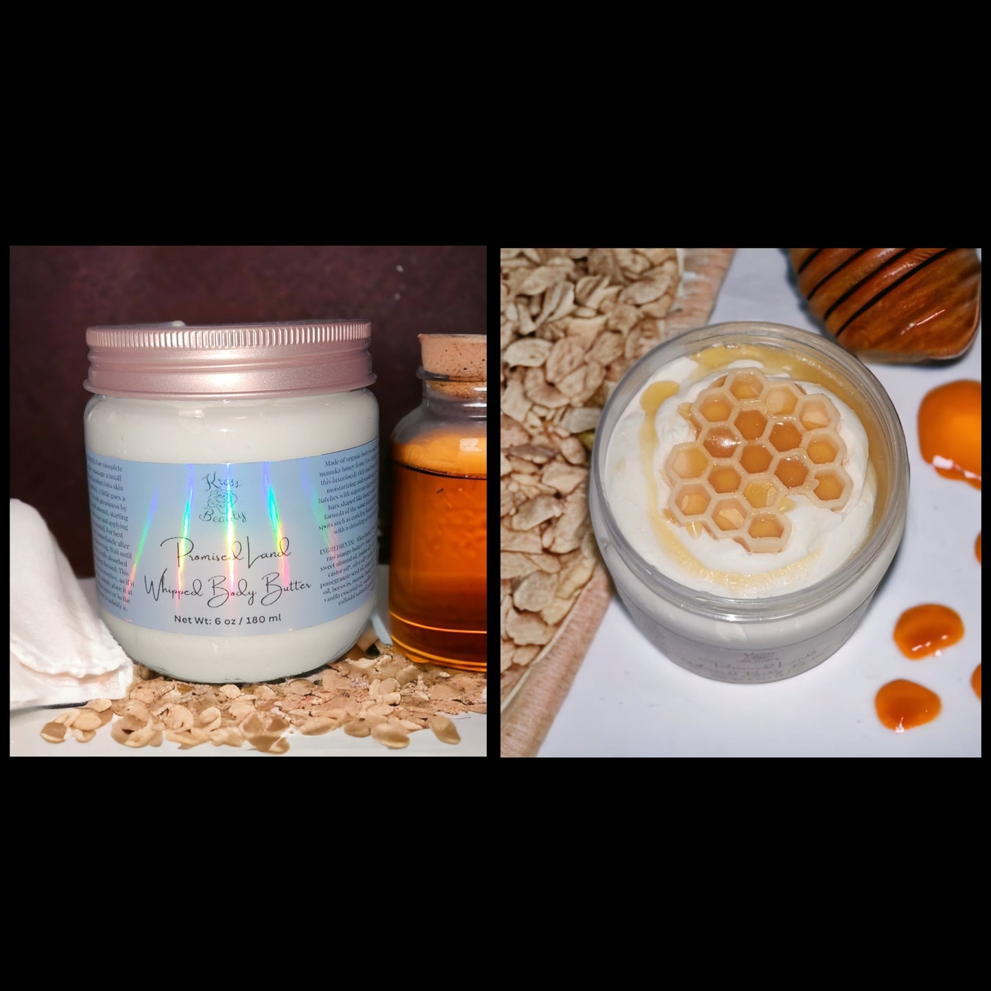 "Promised Land" (6oz) Organic Whipped Body Butter