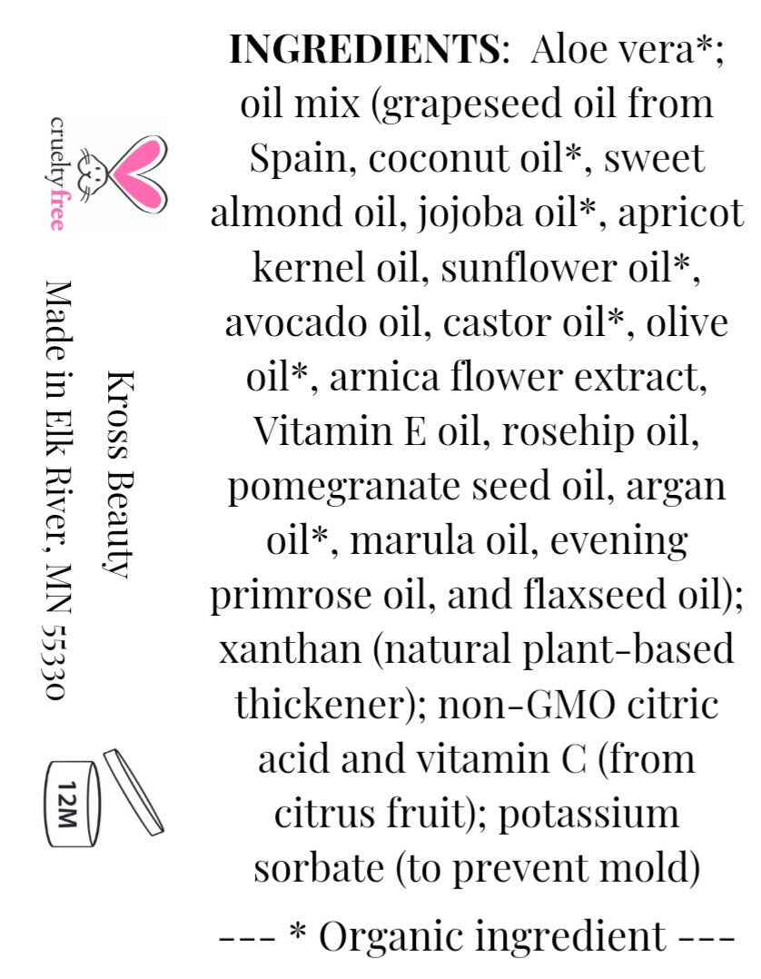 "Nourishing Aloe" Body Gel-Oil