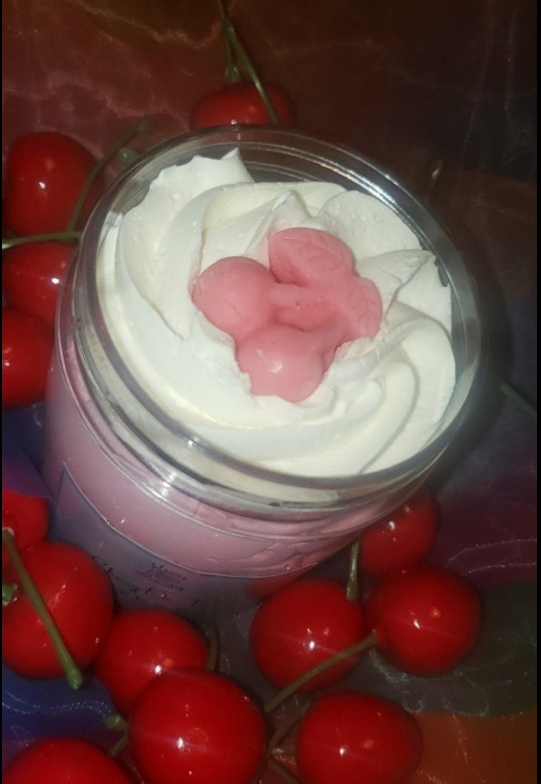 "Cherry On Top" (6oz) Organic Whipped Body Butter