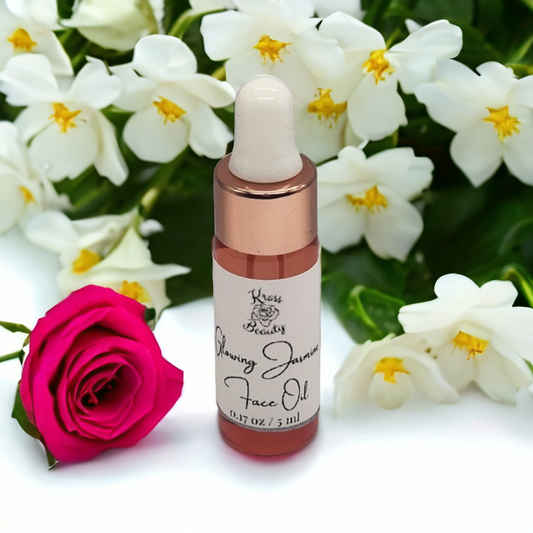 MINI SIZE Glowing Jasmine & Rose Face Oil (0.17 oz / 5 ml)