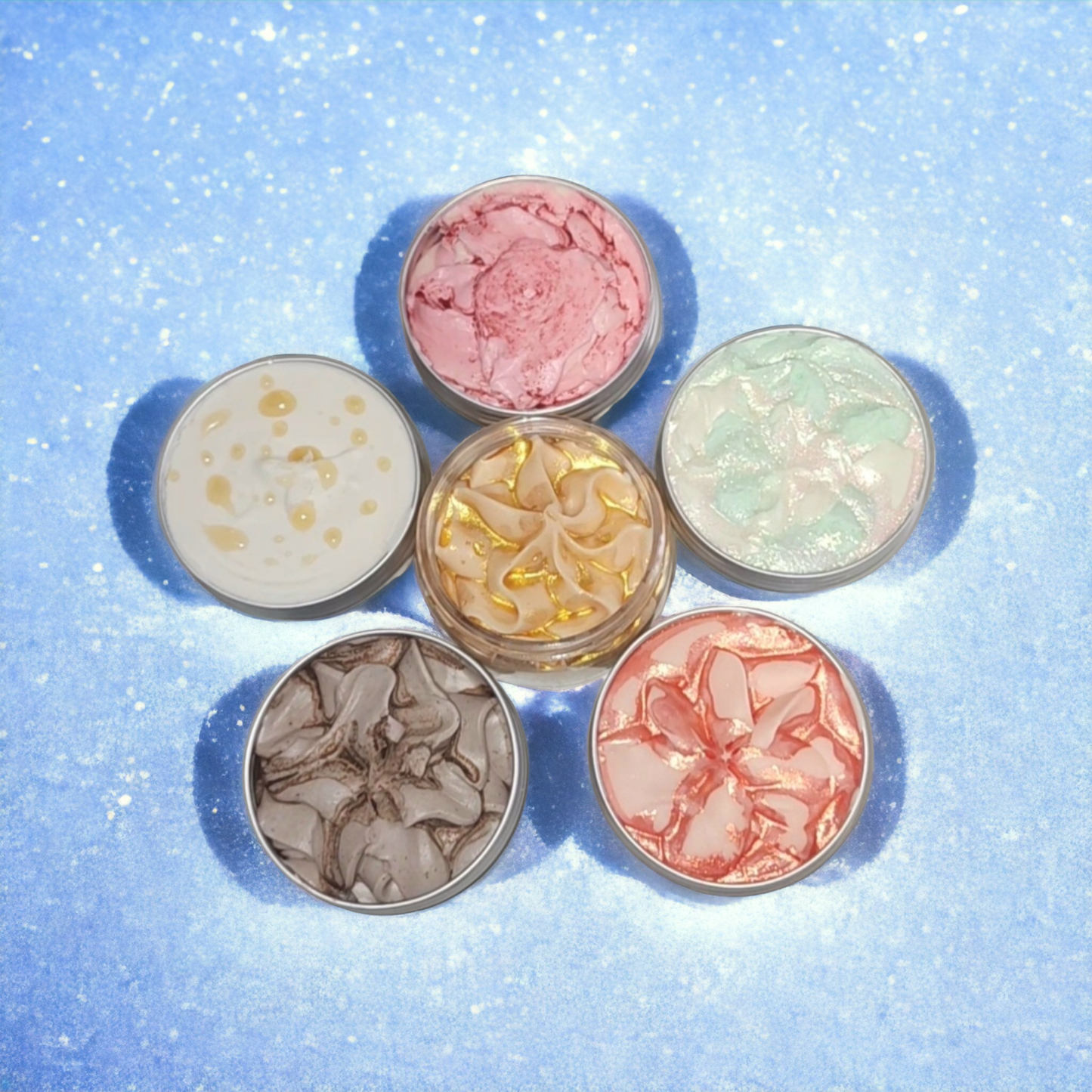 (SAMPLER TIN) Snow-Covered Forest Whipped Body Butter
