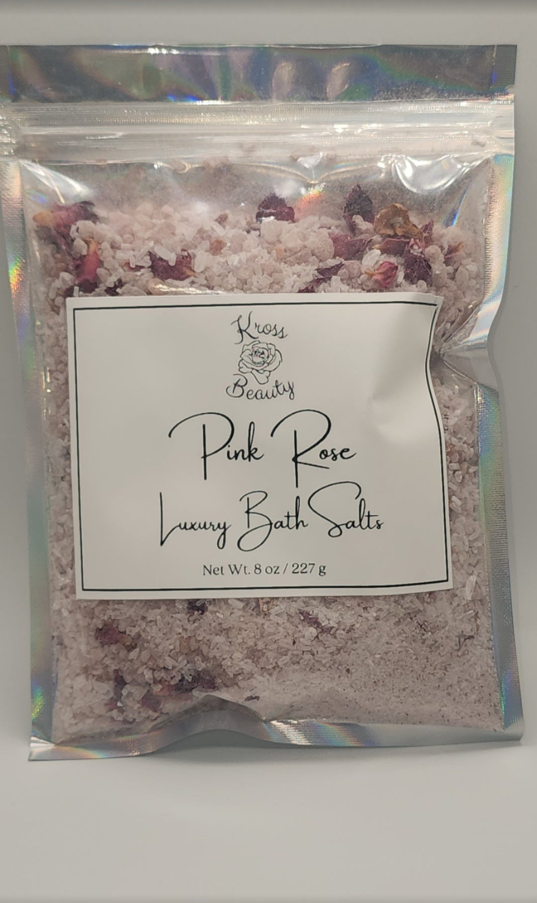 Pink Rose Luxury Bath Salts